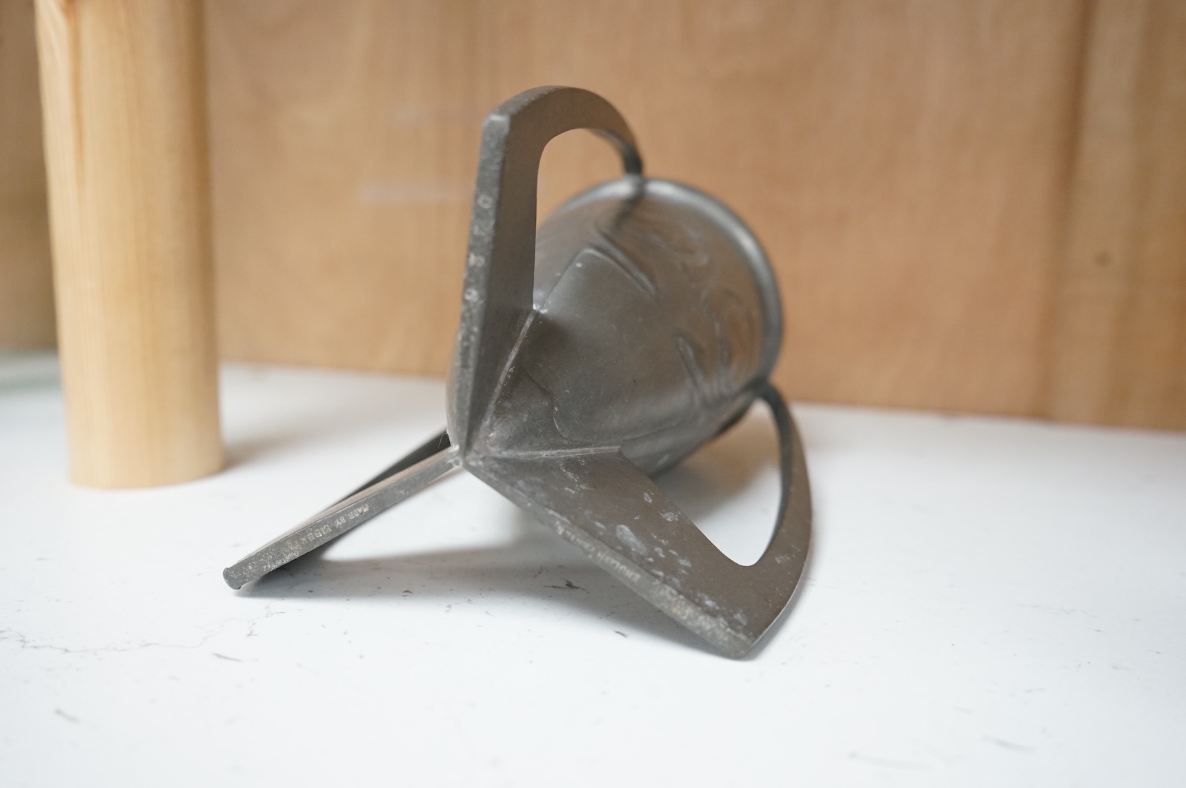 Archibald Knox, a Liberty & Co. Tudric pewter vase, numbered 0226 to the base, 19cm high